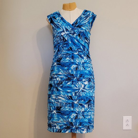 Robe Good Times Taille 10 - Multicolore Bleu/blanc, Occasion Très Bon état